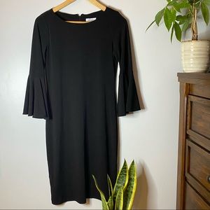 Calvin Klein bell sleeve dress